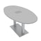 Skutchi Designs 33.5 in W, 69.5 in L, 29 in H, Engineered Wood Top, Grey HAR-BOVL-34X70-DOU-ELEC-XD01 - alternate 1